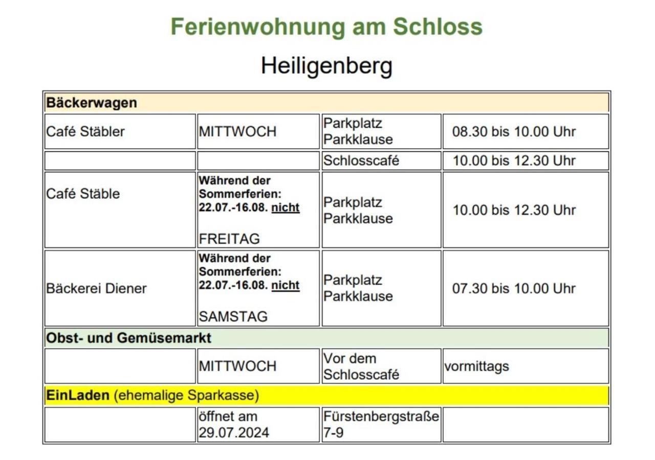 Ferienwohnung Am Schloss Heiligenborn Exterior foto